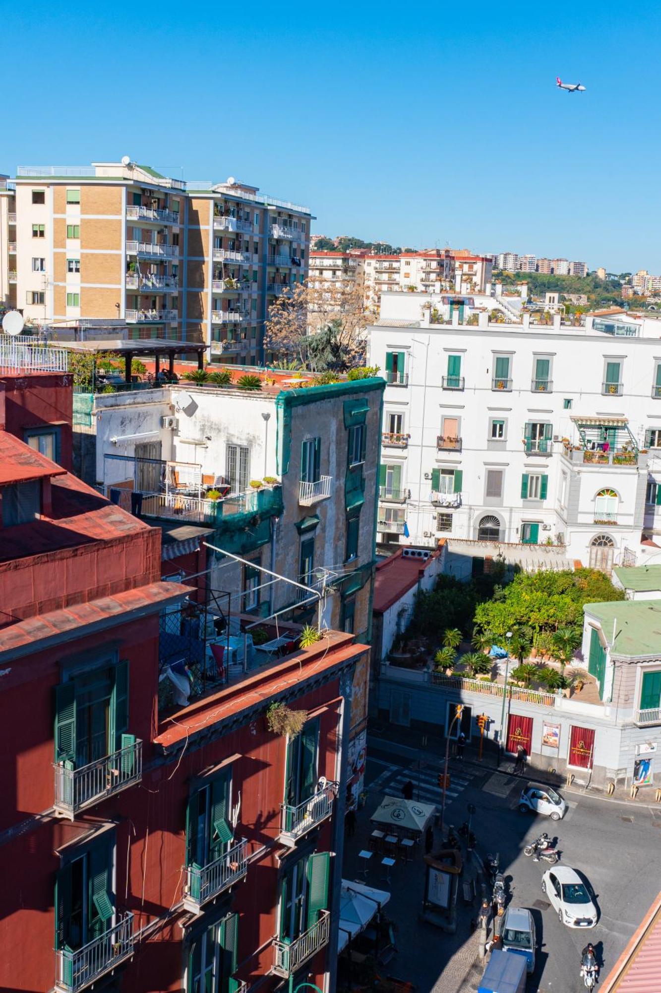 Na Bella Vista Rooftop-B&B نابولي المظهر الخارجي الصورة