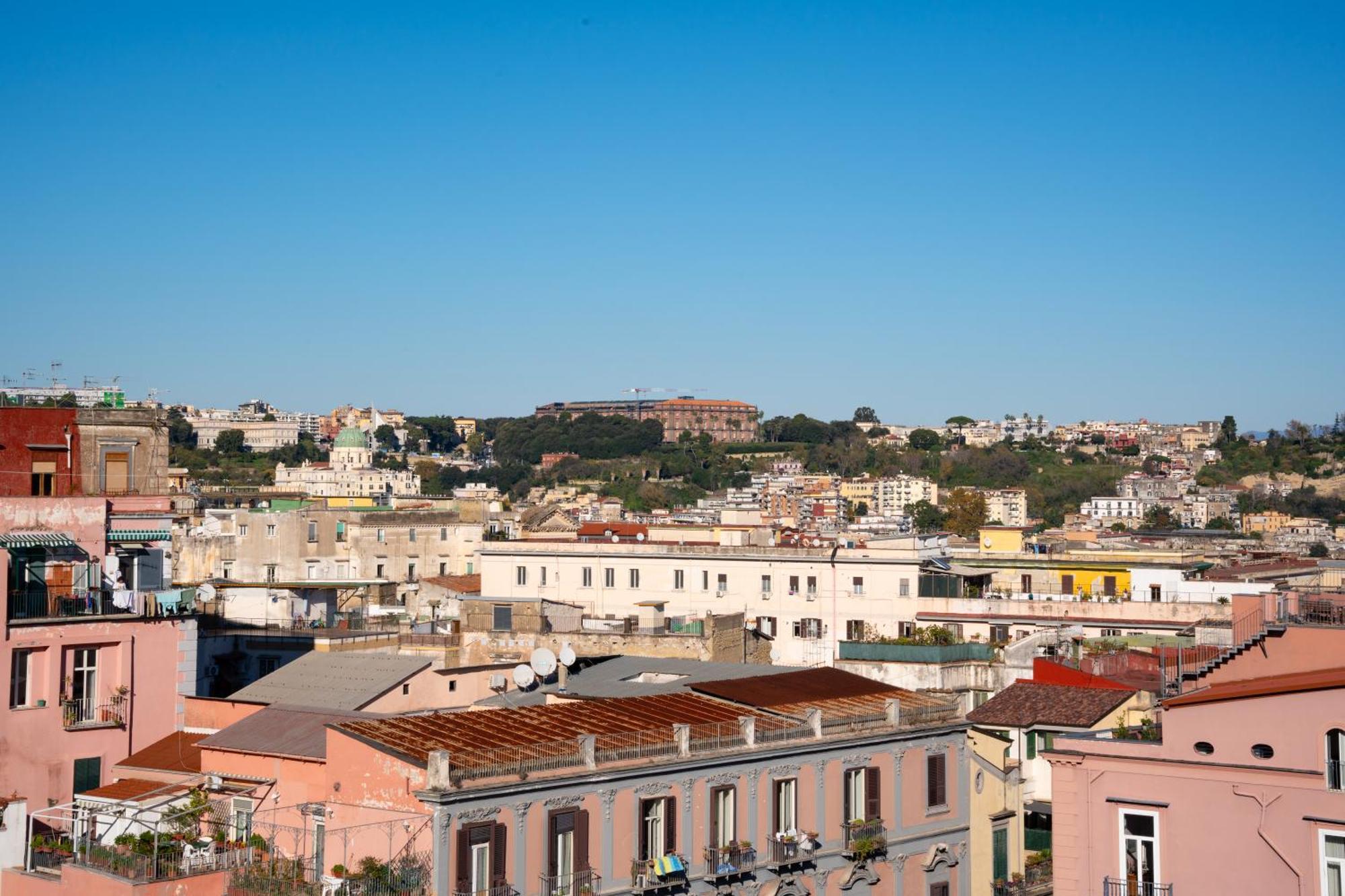 Na Bella Vista Rooftop-B&B نابولي المظهر الخارجي الصورة
