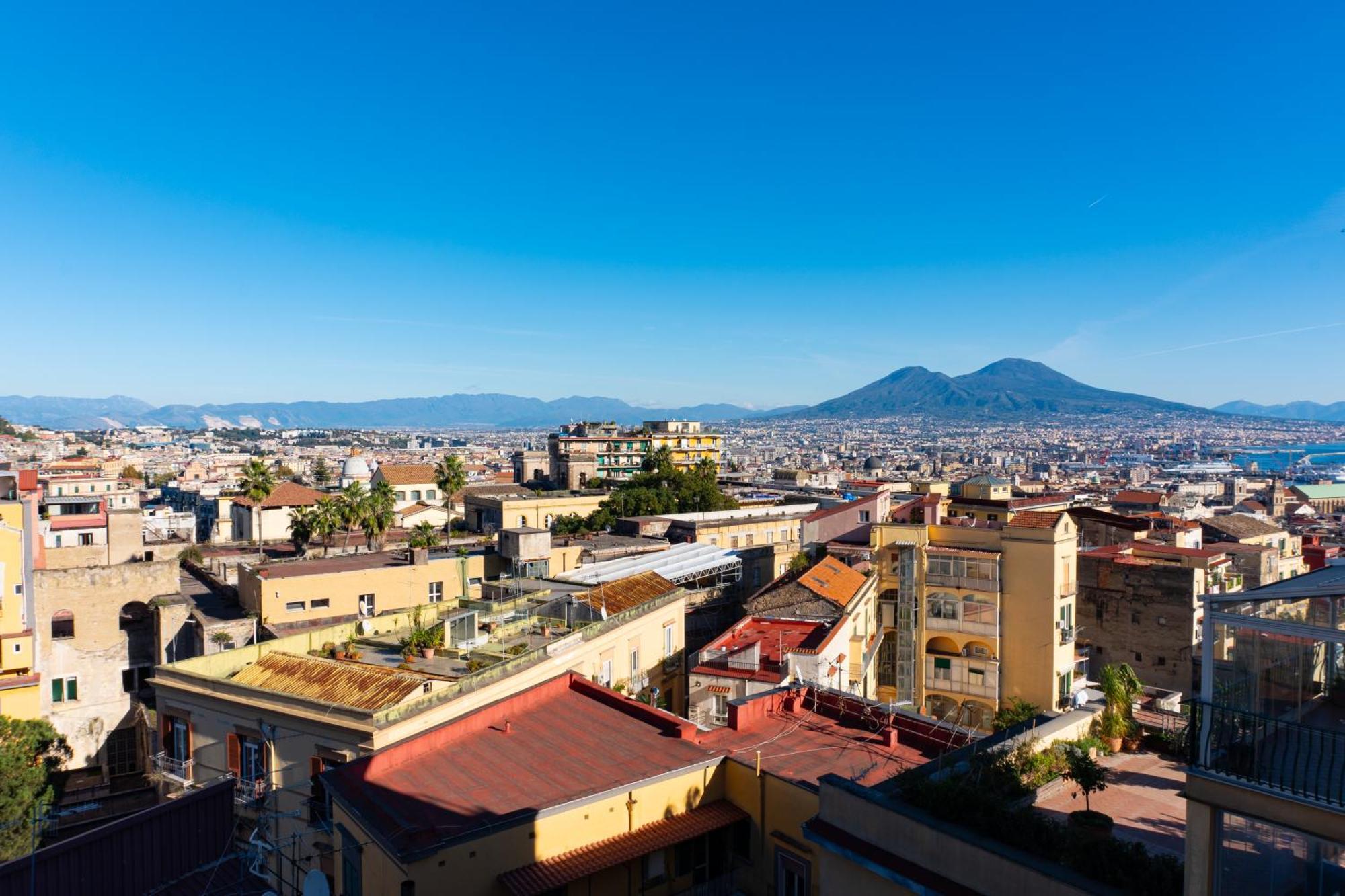Na Bella Vista Rooftop-B&B نابولي المظهر الخارجي الصورة