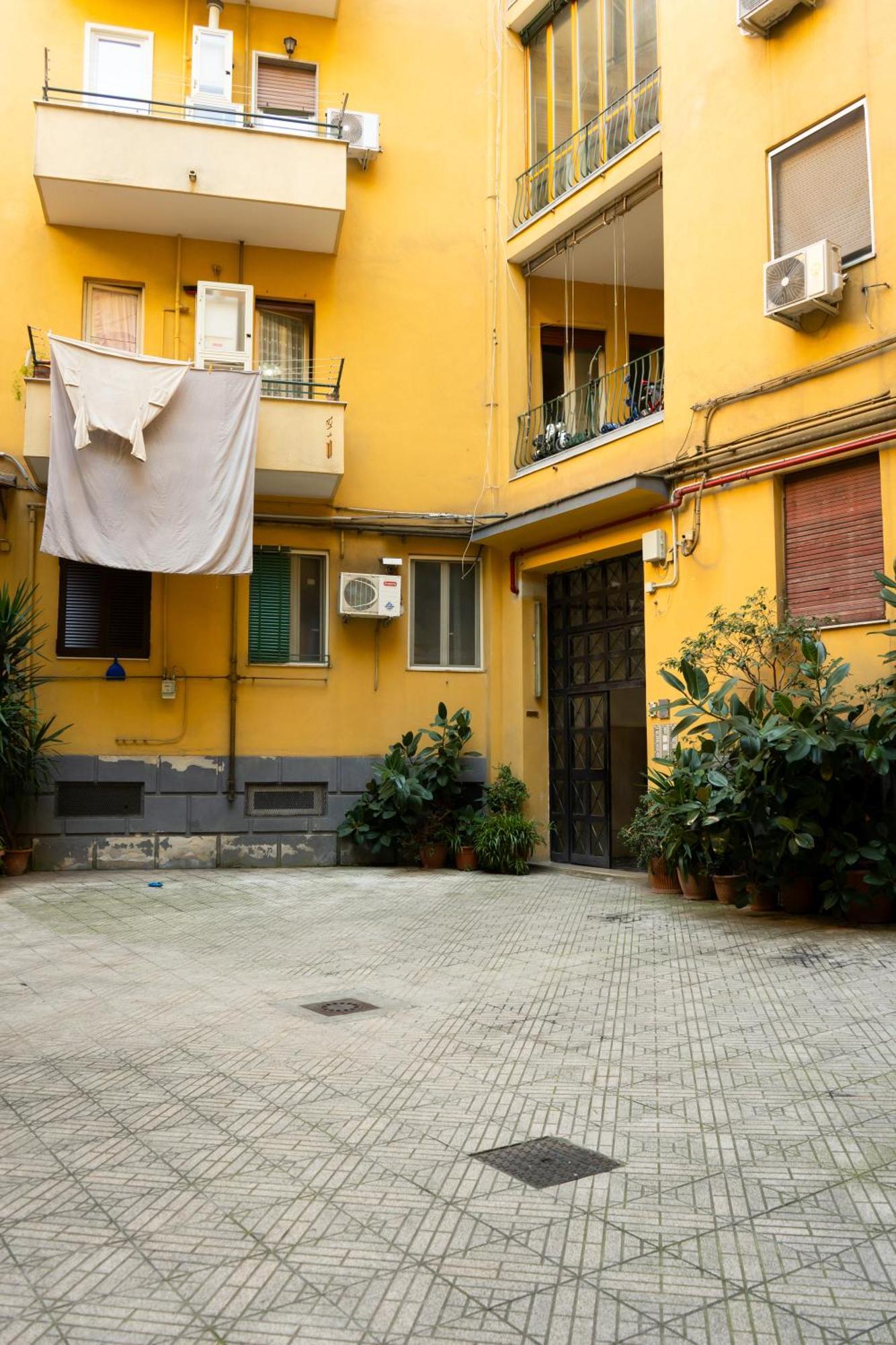 Na Bella Vista Rooftop-B&B نابولي المظهر الخارجي الصورة